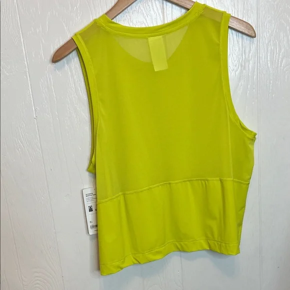 Athleta Vibrant Green Muscle Tee - Picture 2 of 4